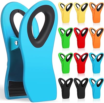 Lessden shop Magnetic Chip Bag Clips Heavy Duty Food Storage Clips